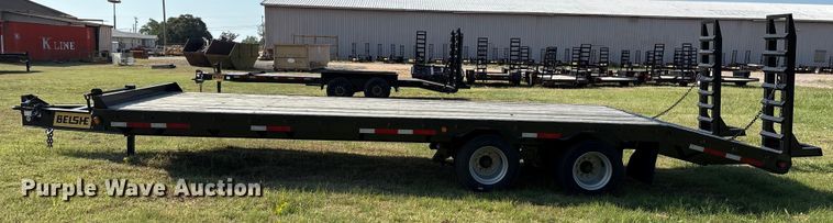 image for item DO1192 2024 Belshe DT255 equipment trailer