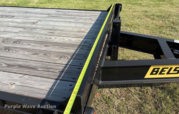 image for item DO1192 2024 Belshe DT255 equipment trailer
