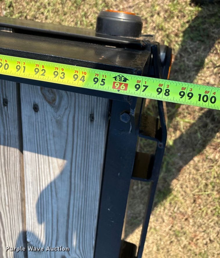 image for item DO1192 2024 Belshe DT255 equipment trailer