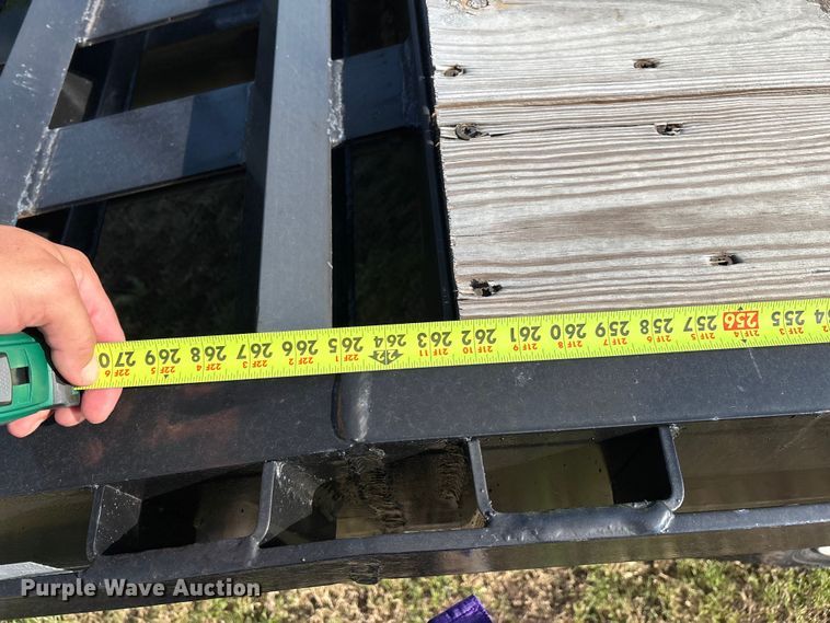 image for item DO1192 2024 Belshe DT255 equipment trailer