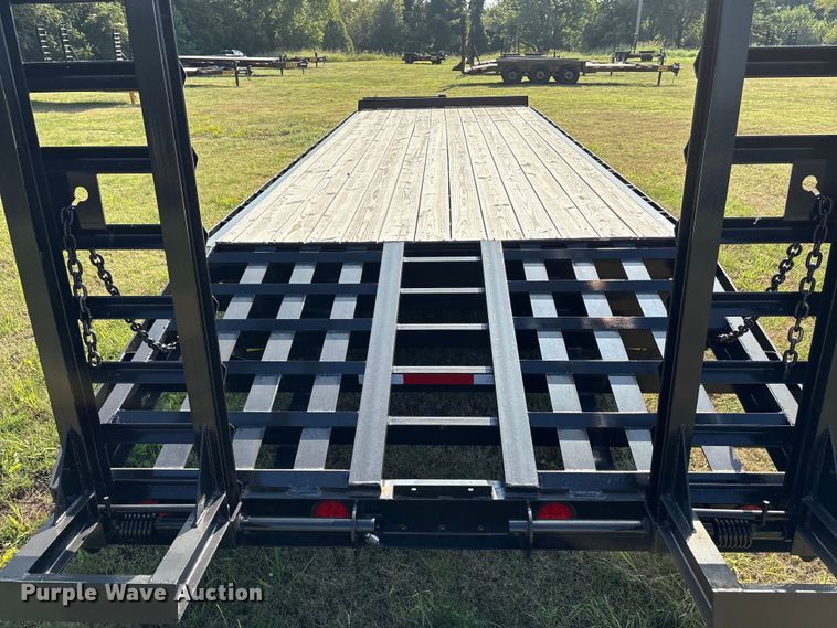 image for item DO1192 2024 Belshe DT255 equipment trailer