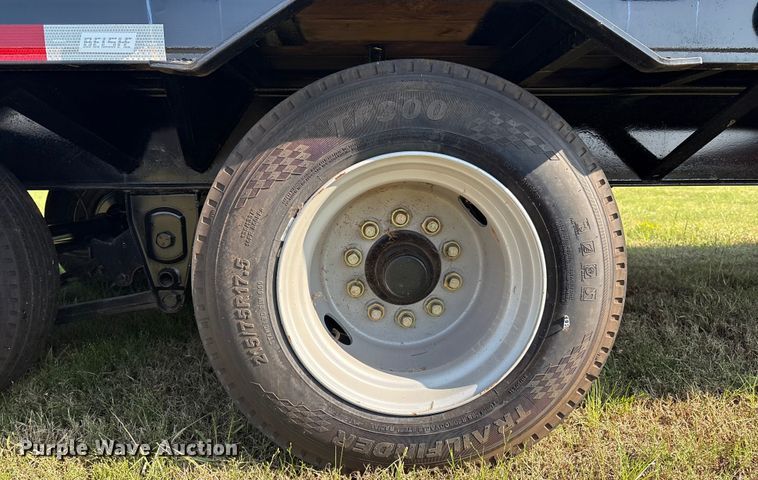 image for item DO1192 2024 Belshe DT255 equipment trailer
