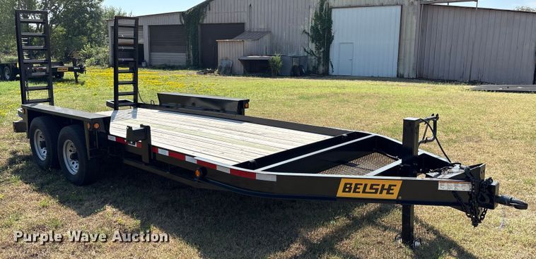 image for item DO1197 2025 Belshe WB12 equipment trailer
