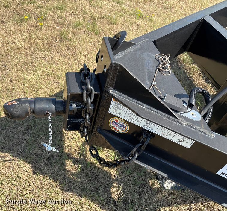 image for item DO1197 2025 Belshe WB12 equipment trailer