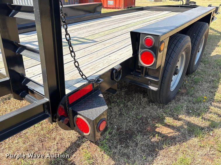 image for item DO1197 2025 Belshe WB12 equipment trailer