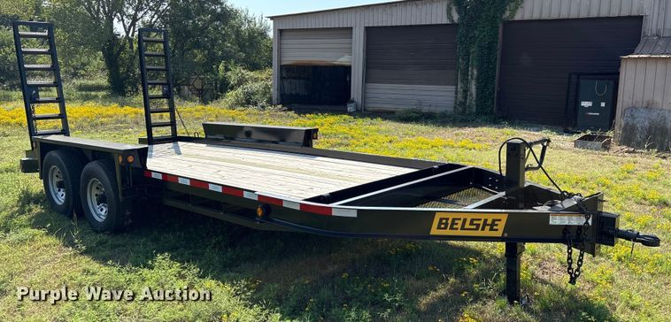 image for item DO1199 2024 Belshe WB12 equipment trailer