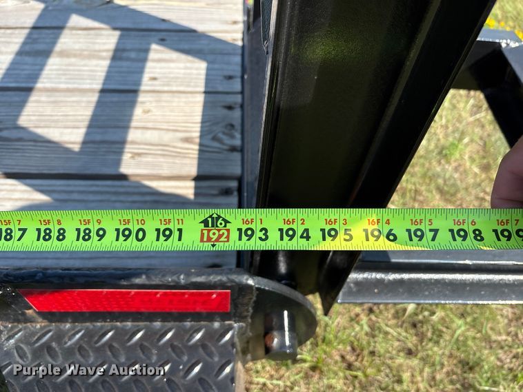 image for item DO1199 2024 Belshe WB12 equipment trailer