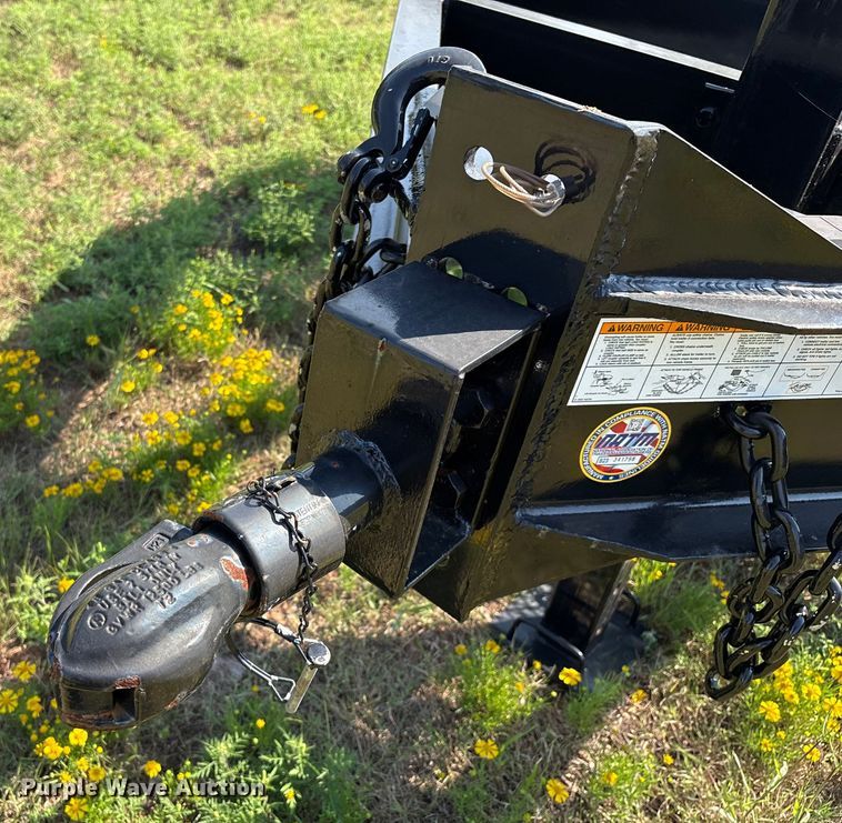 image for item DO1199 2024 Belshe WB12 equipment trailer