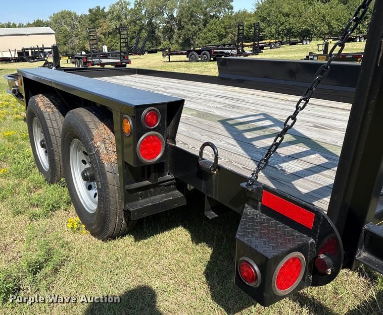 image for item DO1199 2024 Belshe WB12 equipment trailer