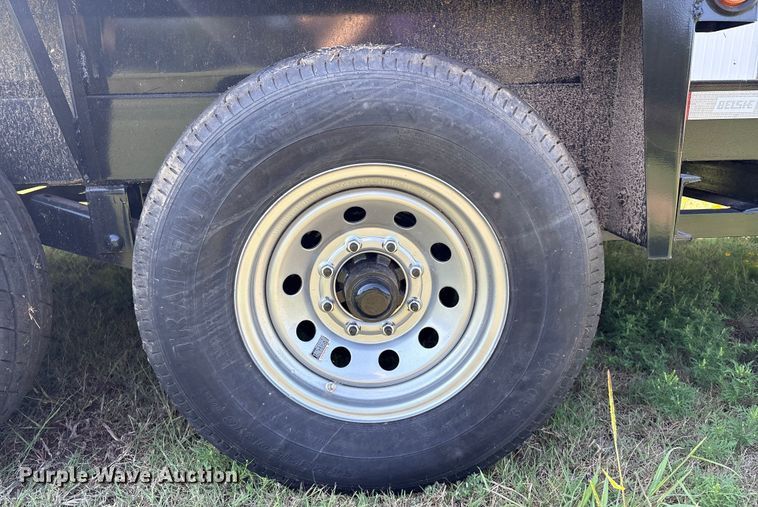 image for item DO1199 2024 Belshe WB12 equipment trailer