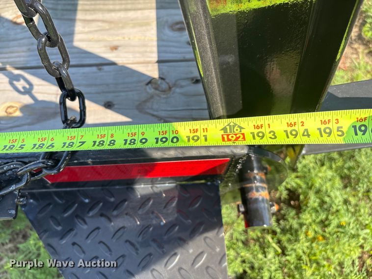 image for item DO1200 2024 Belshe WB14 equipment trailer