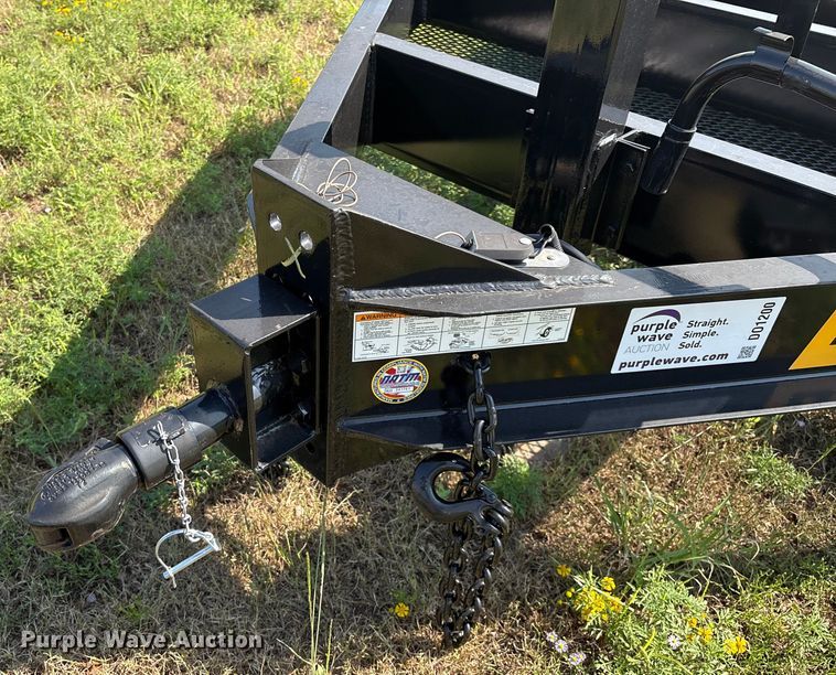 image for item DO1200 2024 Belshe WB14 equipment trailer