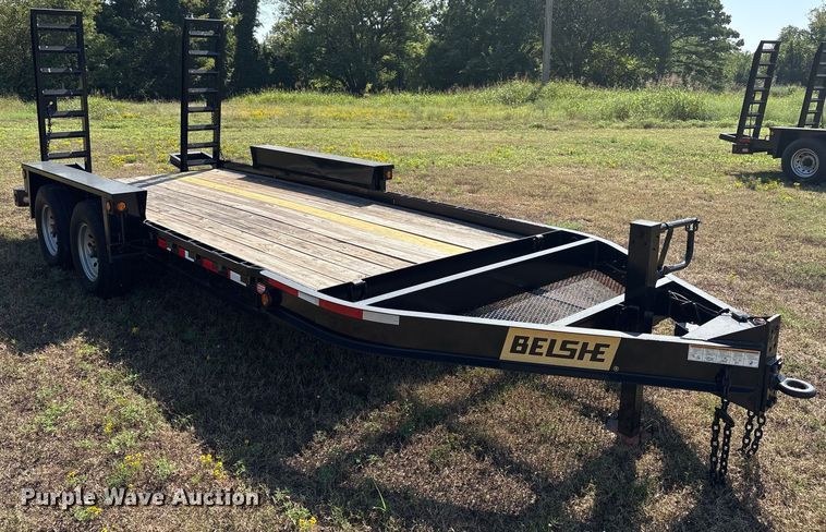 image for item DO1202 2023 Belshe WB14 equipment trailer