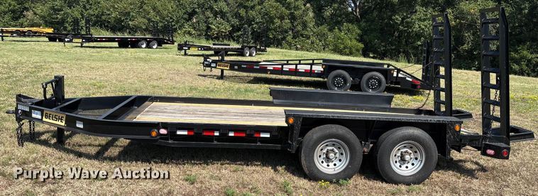 image for item DO1202 2023 Belshe WB14 equipment trailer