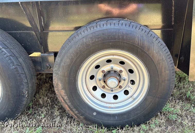 image for item DO1202 2023 Belshe WB14 equipment trailer