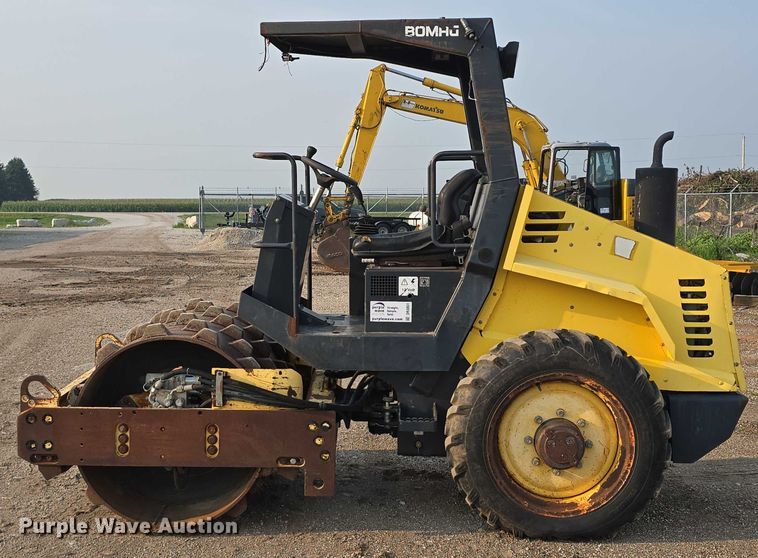 image for item DR3851 2007 Bomag BW 124 PDH-3 single drum vibratory roller