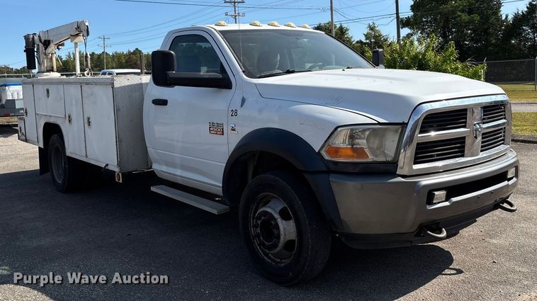 image for item DR4897 2011 Dodge  Ram 4500HD utility / service truck
