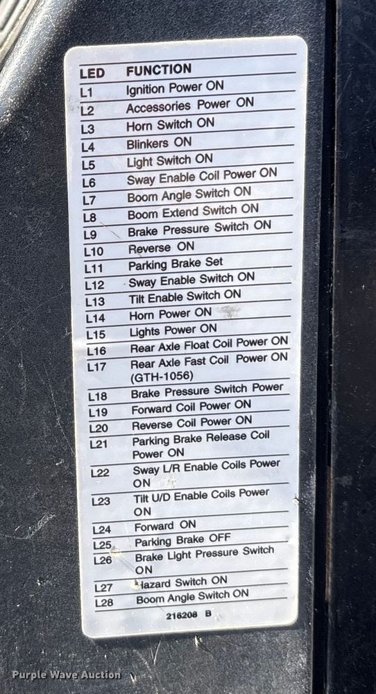 image for item DT3436 2013 Genie GTH-1056 telehandler