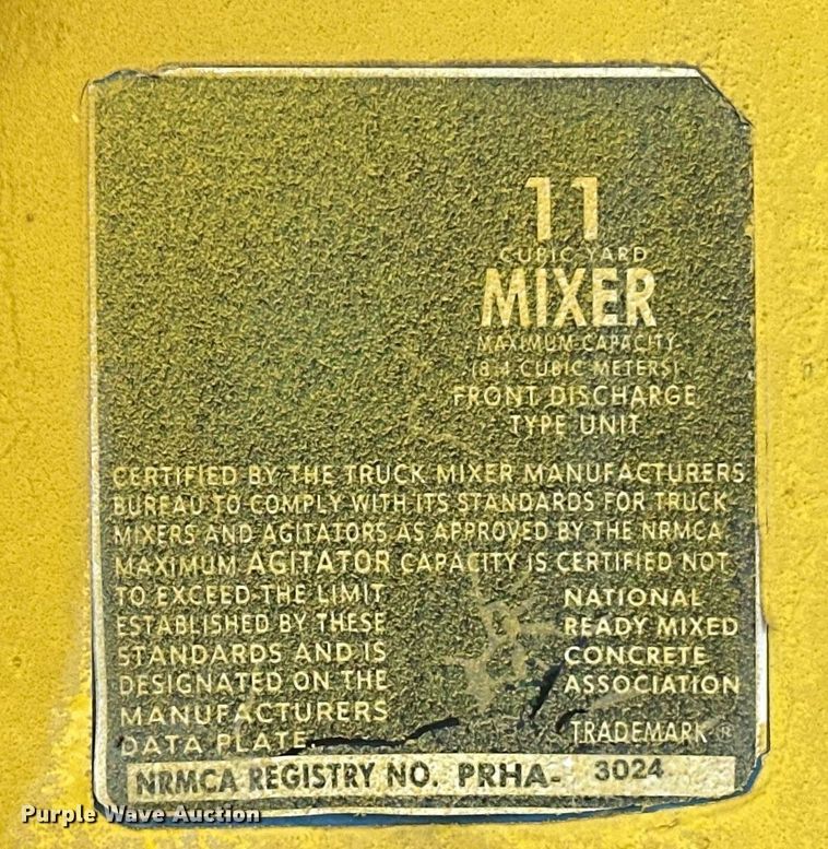 image for item DT6270 2013 Terex Advance DD13-450APPT6121 ready mix truck