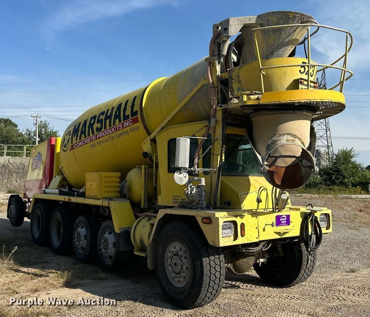 image for item DT6271 2007 Terex Advance 613410APPT61211 ready mix truck
