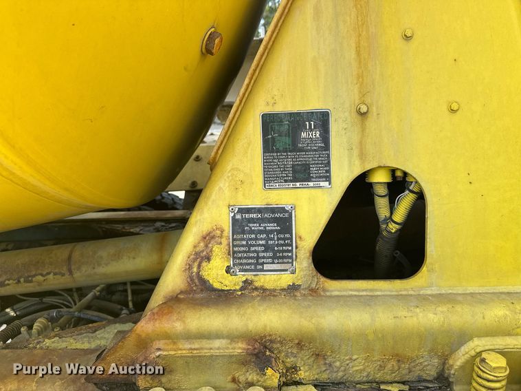 image for item DT6272 2013 Terex Advance FDB6000 ready mix truck