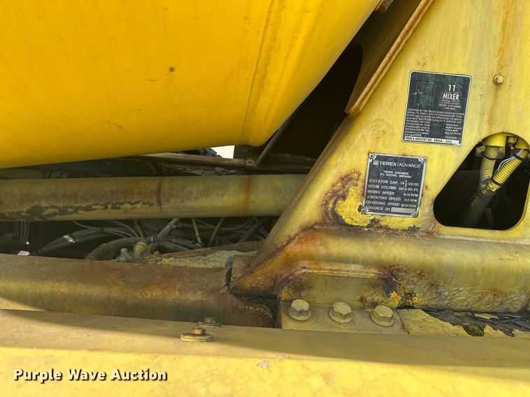 image for item DT6272 2013 Terex Advance FDB6000 ready mix truck