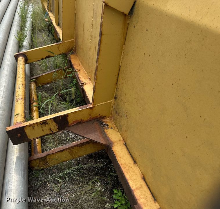 image for item DT6292 0 Snow pusher 24' W wheel loader snow pusher