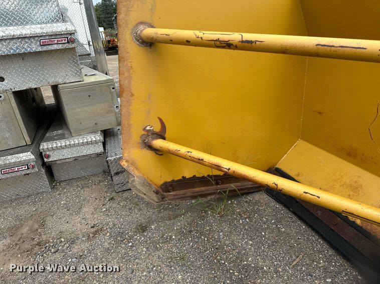 image for item DT6292 0 Snow pusher 24' W wheel loader snow pusher