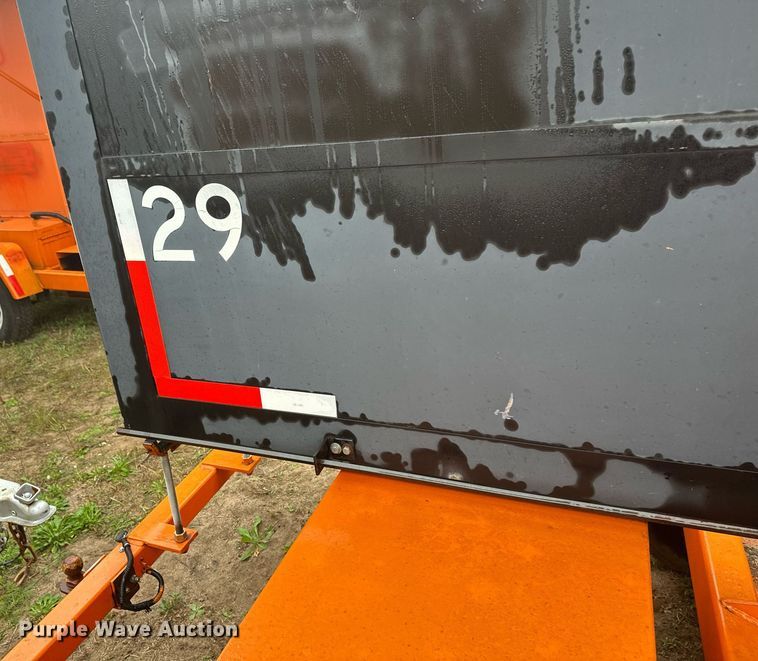 image for item DT6330 1998 American Signal message board trailer