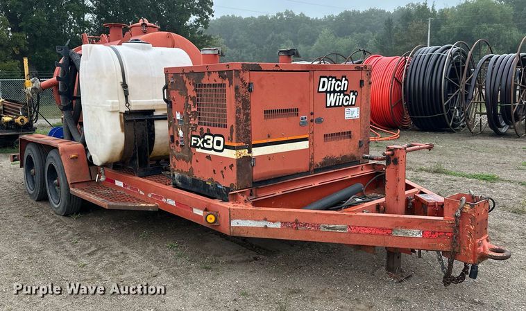 image for item DT6338 2010 Ditch Witch  FX30 vacuum excavator