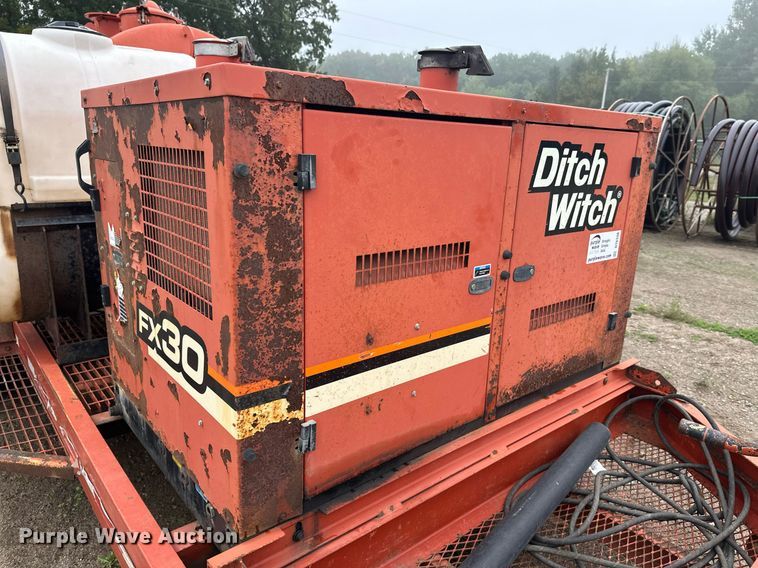 image for item DT6338 2010 Ditch Witch  FX30 vacuum excavator