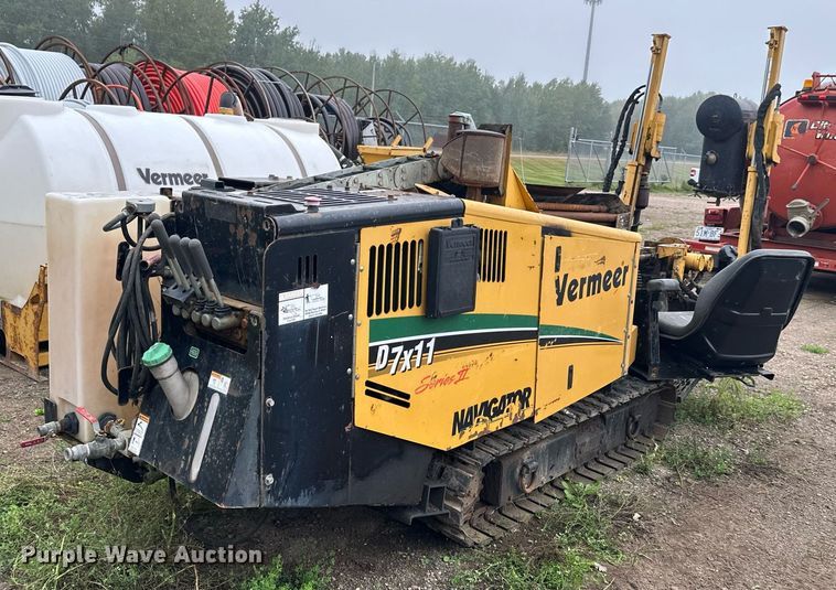 image for item DT6340 2007 Vermeer D7X11 Series II directional boring unit