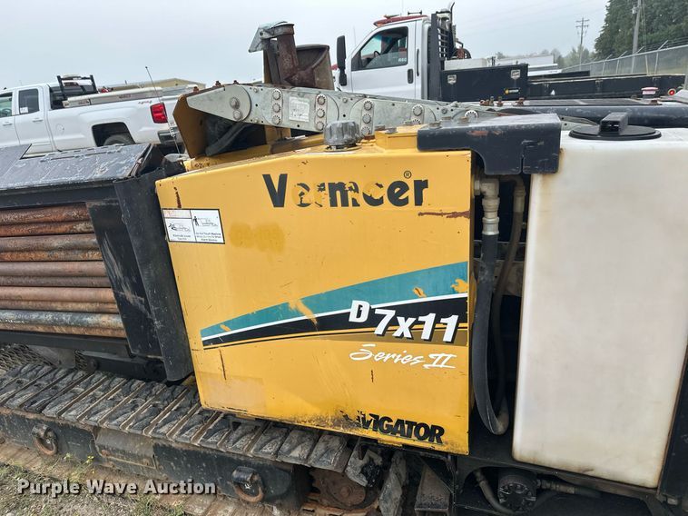 image for item DT6340 2007 Vermeer D7X11 Series II directional boring unit