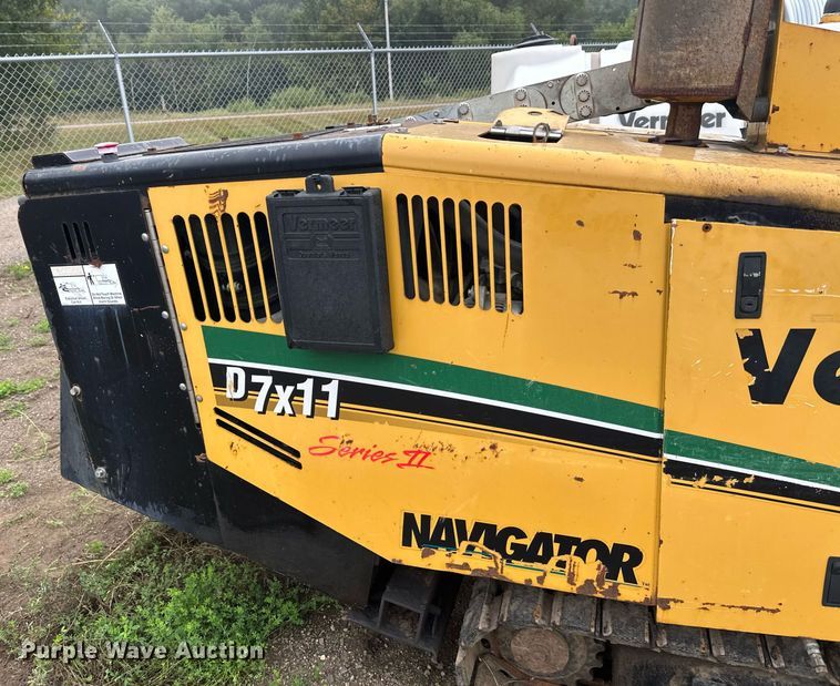 image for item DT6340 2007 Vermeer D7X11 Series II directional boring unit