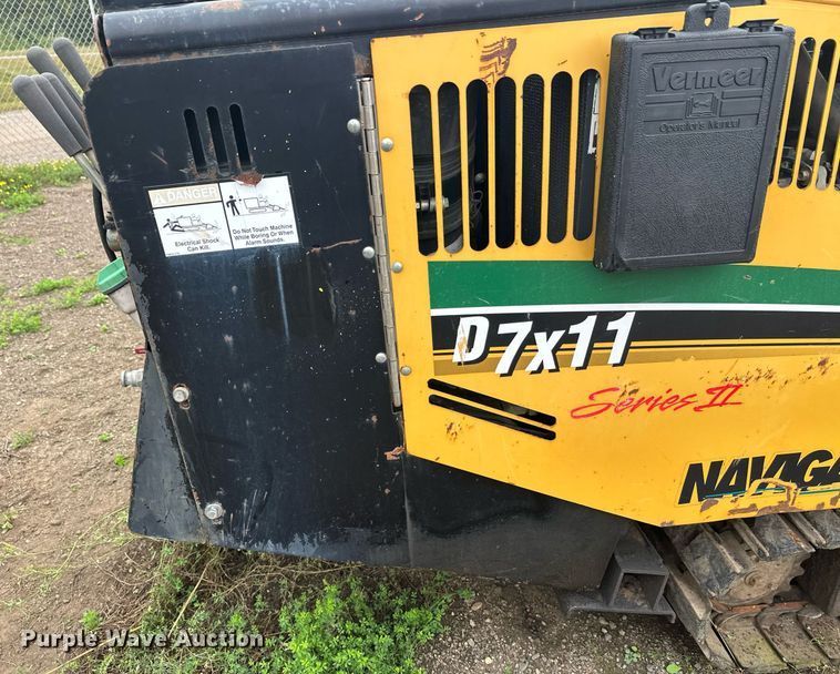 image for item DT6340 2007 Vermeer D7X11 Series II directional boring unit