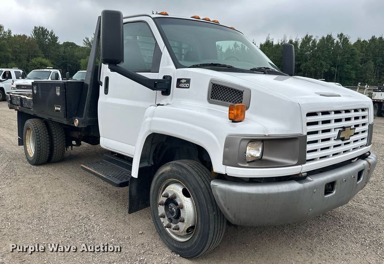 image for item DT6347 2009 Chevrolet C4500 flatbed truck