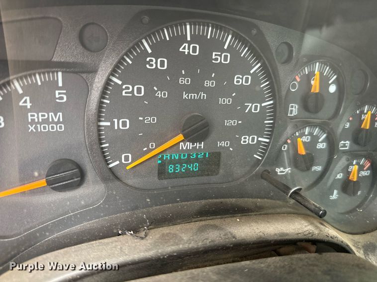 image for item DT6347 2009 Chevrolet C4500 flatbed truck