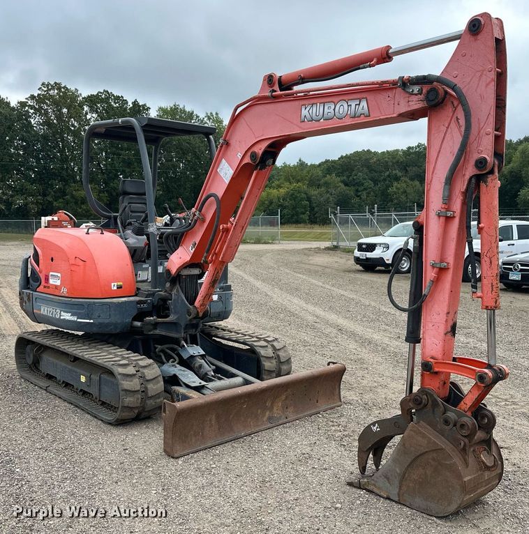 image for item DT6350 2011 Kubota KX121-3ST mini excavator