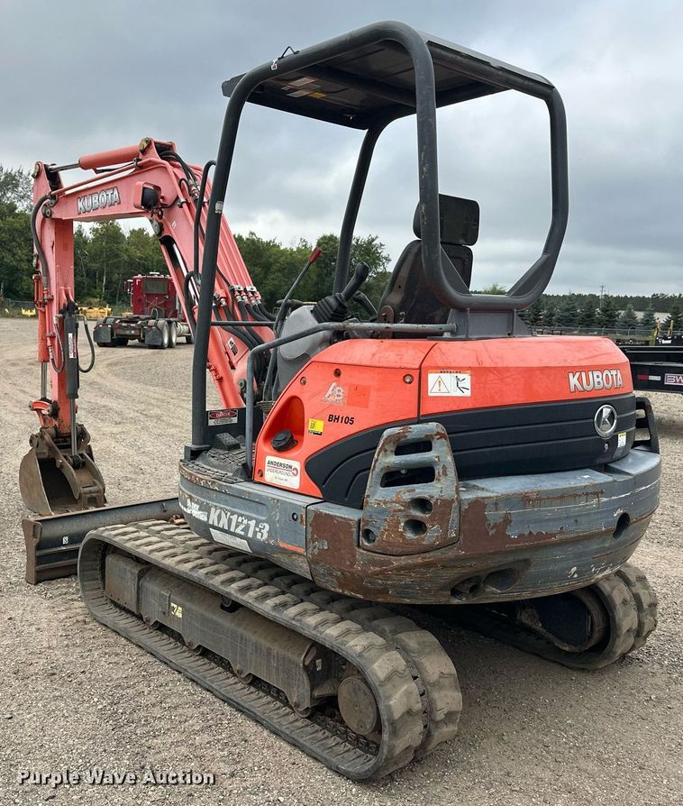 image for item DT6350 2011 Kubota KX121-3ST mini excavator