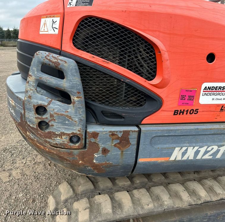 image for item DT6350 2011 Kubota KX121-3ST mini excavator