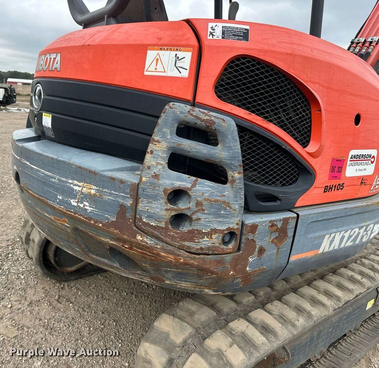 image for item DT6350 2011 Kubota KX121-3ST mini excavator