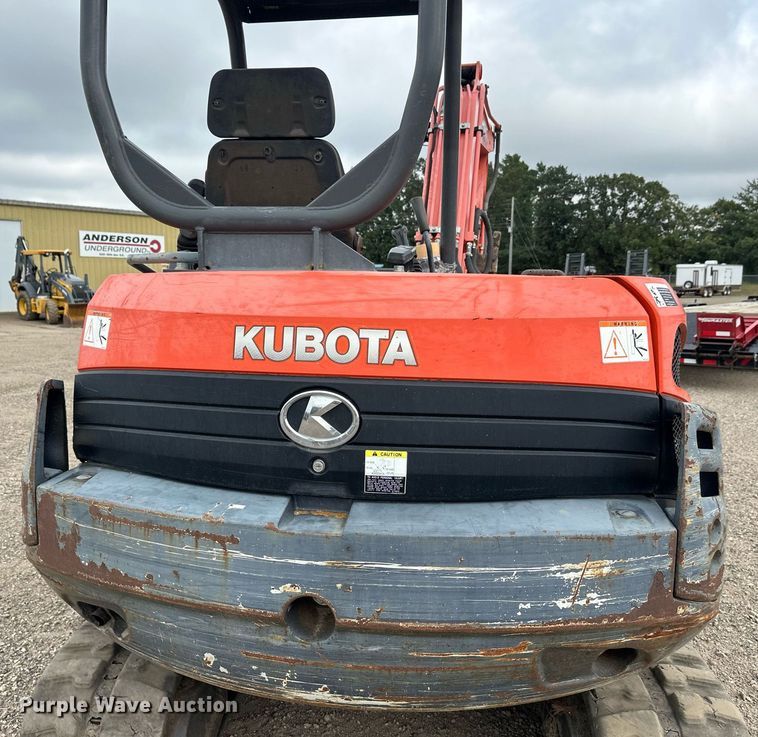 image for item DT6350 2011 Kubota KX121-3ST mini excavator