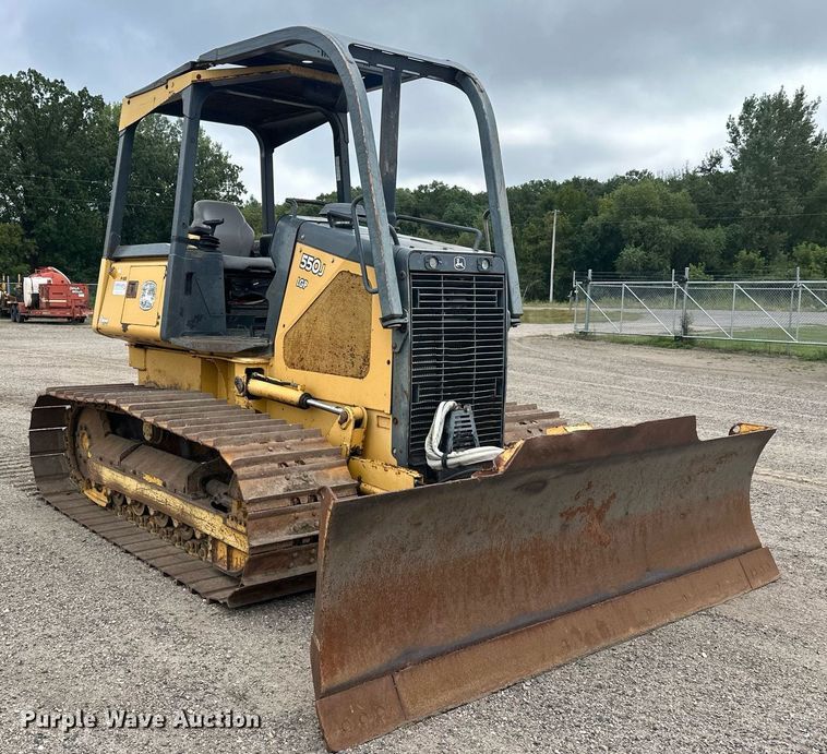 TOPADOR FRONTAL 2005 JOHN DEERE 550JLGP