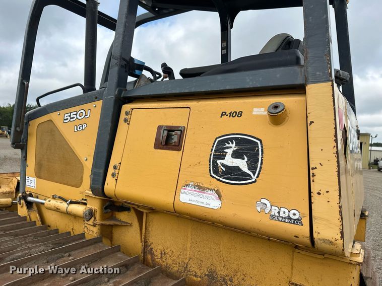 image for item DT6351 2005 John Deere 550J LGP dozer