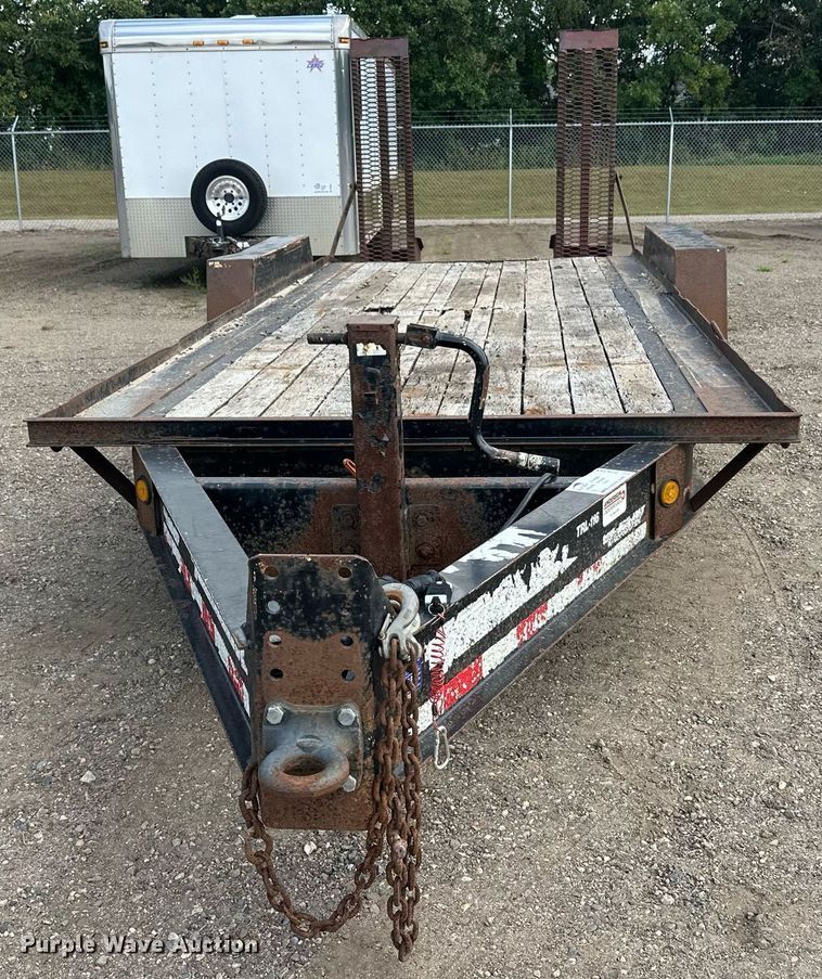 image for item DT6353 2011 Towmaster T14D equipment trailer