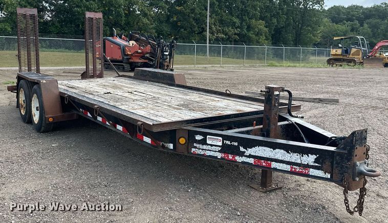 image for item DT6353 2011 Towmaster T14D equipment trailer