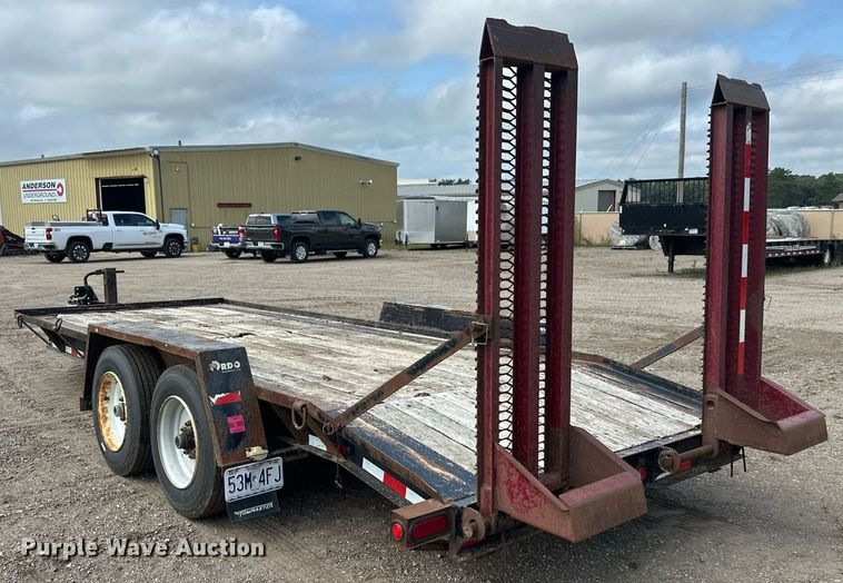 image for item DT6353 2011 Towmaster T14D equipment trailer