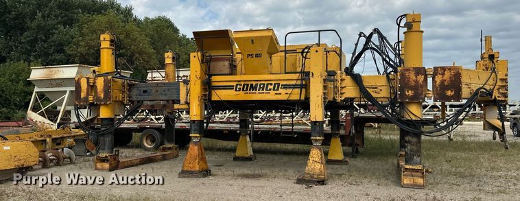 image for item DT6360 Gomaco PS60 placer spreader