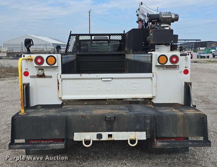 image for item DT6907 2022 RAM 3500  utility bed pickup truck