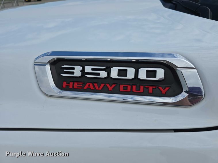 image for item DT6907 2022 RAM 3500  utility bed pickup truck